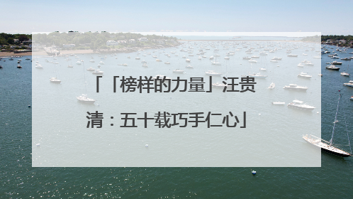 「榜样的力量」汪贵清：五十载巧手仁心