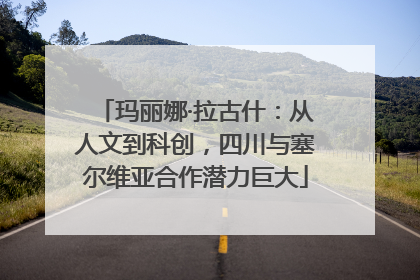 玛丽娜·拉古什：从人文到科创，四川与塞尔维亚合作潜力巨大