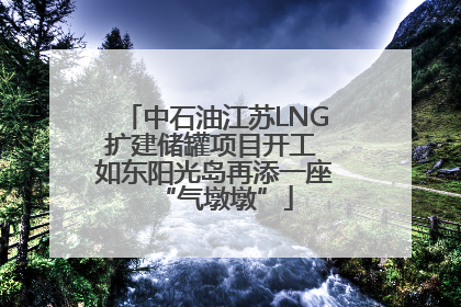 中石油江苏LNG扩建储罐项目开工 如东阳光岛再添一座“气墩墩”
