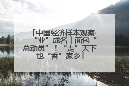 中国经济样本观察·一“业”成名丨面包“总动员”！“走”天下也“香”家乡