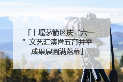 十堰茅箭区庆“六一”文艺汇演暨五育并举成果展圆满落幕