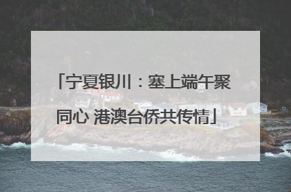 宁夏银川：塞上端午聚同心 港澳台侨共传情