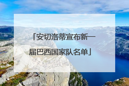 安切洛蒂宣布新一届巴西国家队名单