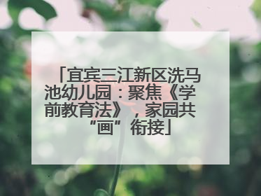 宜宾三江新区洗马池幼儿园：聚焦《学前教育法》，家园共“画”衔接