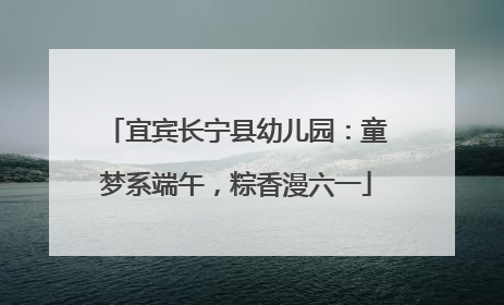 宜宾长宁县幼儿园：童梦系端午，粽香漫六一