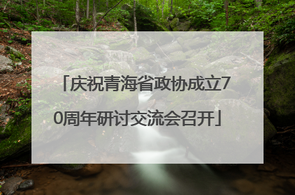 庆祝青海省政协成立70周年研讨交流会召开