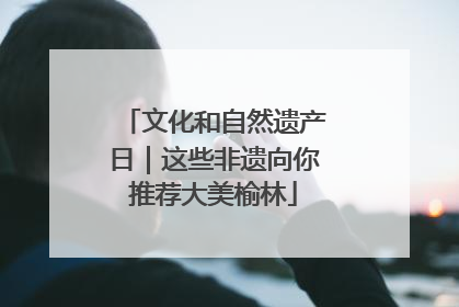 文化和自然遗产日｜这些非遗向你推荐大美榆林