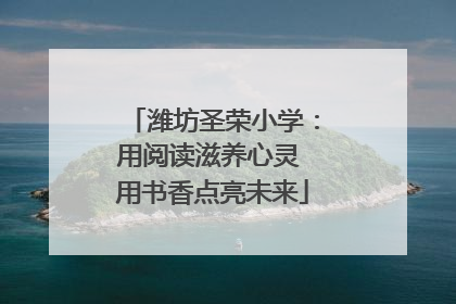 潍坊圣荣小学：用阅读滋养心灵 用书香点亮未来