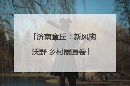 济南章丘：新风拂沃野 乡村展画卷