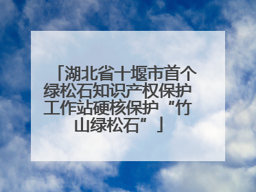 湖北省十堰市首个绿松石知识产权保护工作站硬核保护“竹山绿松石”