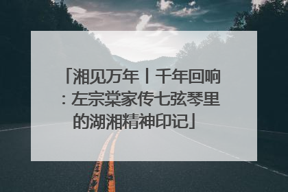 湘见万年丨千年回响：左宗棠家传七弦琴里的湖湘精神印记