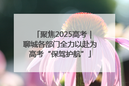聚焦2025高考｜聊城各部门全力以赴为高考“保驾护航”