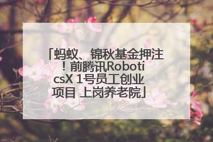 蚂蚁、锦秋基金押注！前腾讯RoboticsX 1号员工创业项目 上岗养老院