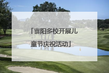 襄阳多校开展儿童节庆祝活动