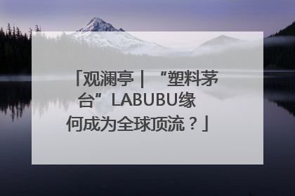 观澜亭｜“塑料茅台”LABUBU缘何成为全球顶流？