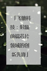 飞骧科技：射频前端芯片领域的创新先锋