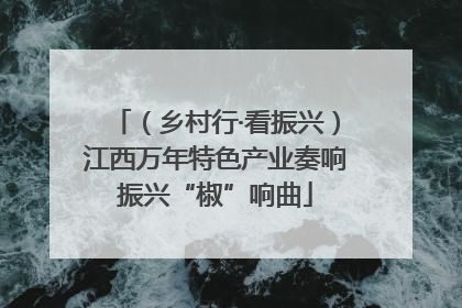 （乡村行·看振兴）江西万年特色产业奏响振兴“椒”响曲