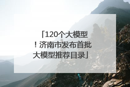 120个大模型！济南市发布首批大模型推荐目录