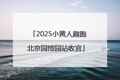 2025小黄人趣跑北京园博园站收官