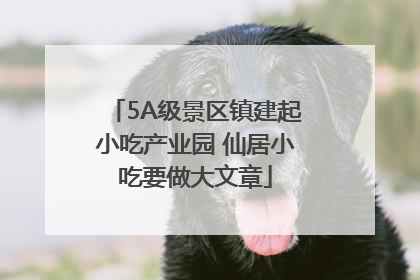 5A级景区镇建起小吃产业园 仙居小吃要做大文章